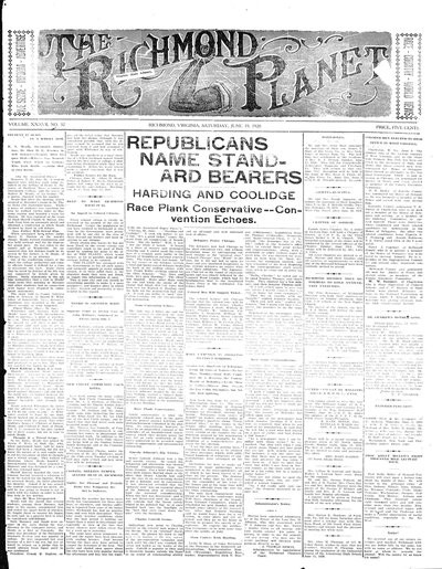 Richmond Planet, Jun 19, 1920
