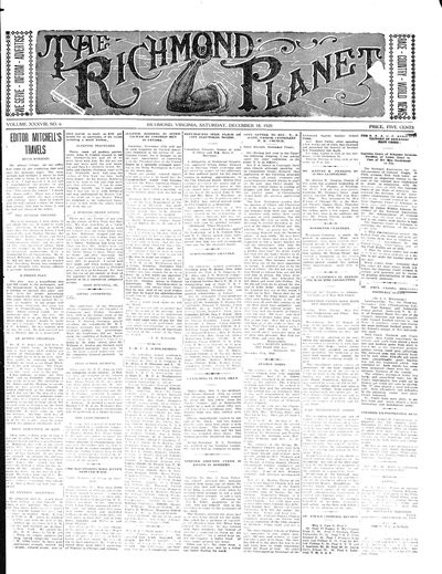 Richmond Planet, Dec 18, 1920