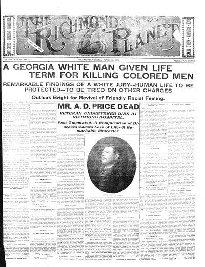 Richmond Planet, Apr 16, 1921