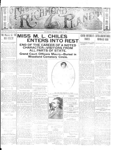 Richmond Planet, Apr 23, 1921