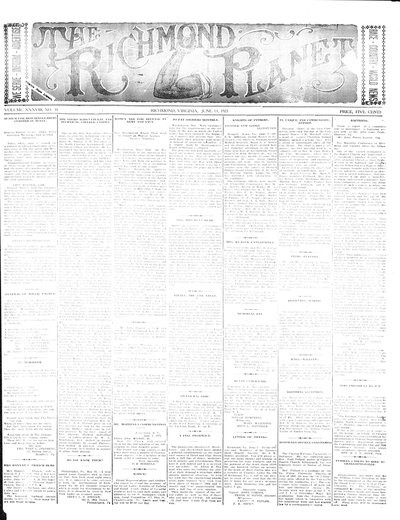 Richmond Planet, Jun 11, 1921
