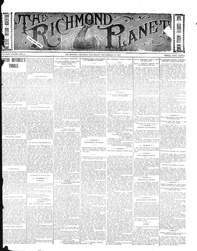 Richmond Planet, Dec 17, 1921