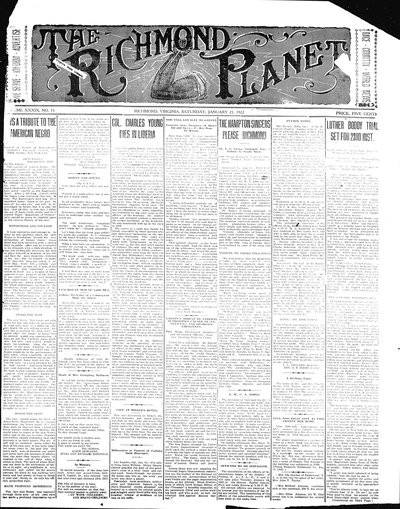 Richmond Planet, Jan 21, 1922