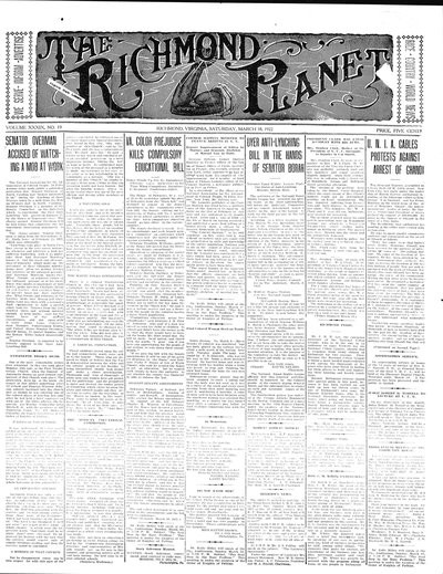 Richmond Planet, Mar 18, 1922