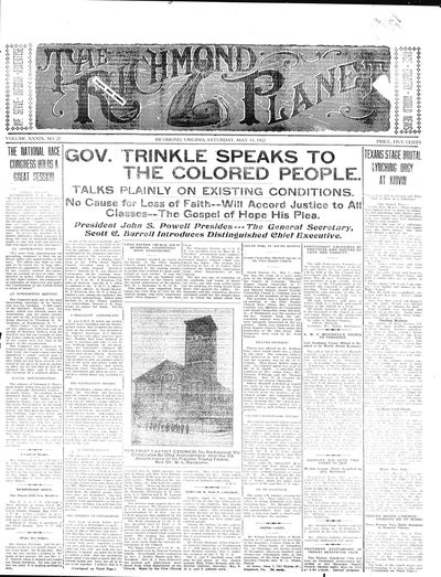 Richmond Planet, May 13, 1922