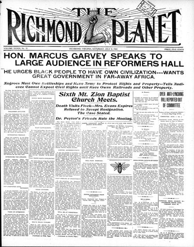 Richmond Planet, Jul 8, 1922