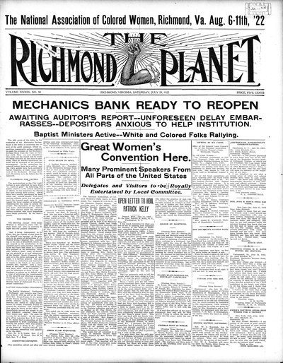 Richmond Planet, Jul 29, 1922