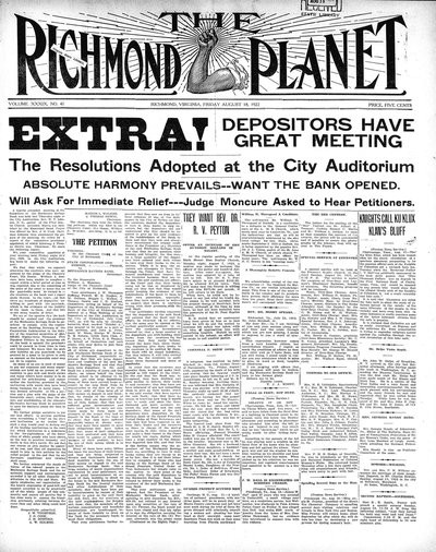 Richmond Planet, Aug 18, 1922