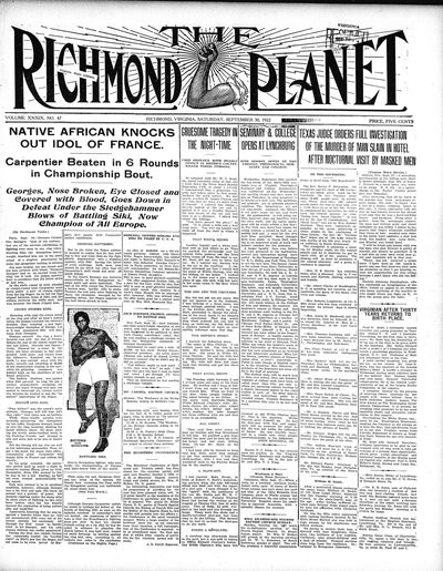 Richmond Planet, Sep 30, 1922