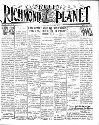Richmond Planet, Oct 28, 1922