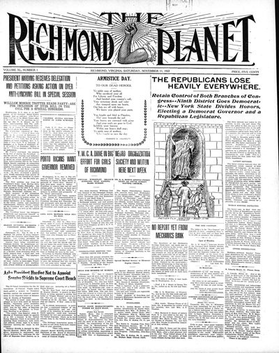 Richmond Planet, Nov 11, 1922