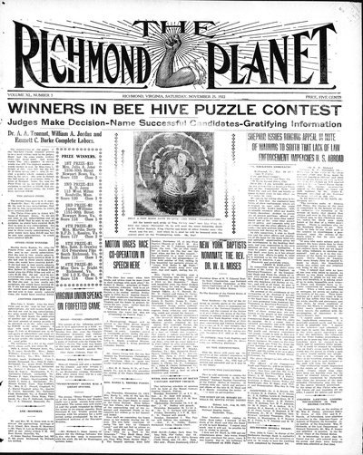 Richmond Planet, Nov 25, 1922
