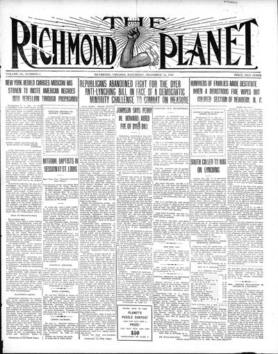 Richmond Planet, Dec 16, 1922
