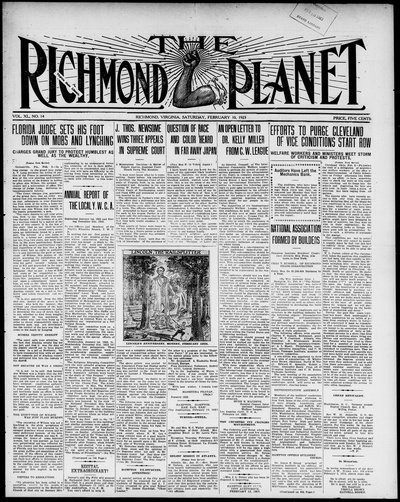 Richmond Planet, Feb 10, 1923