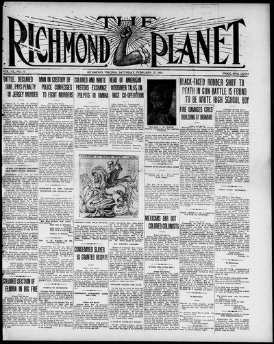 Richmond Planet, Feb 17, 1923