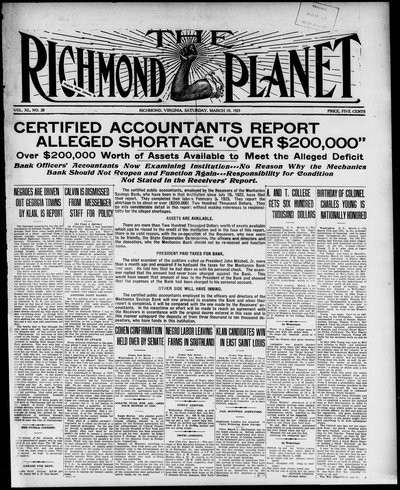 Richmond Planet, Mar 10, 1923