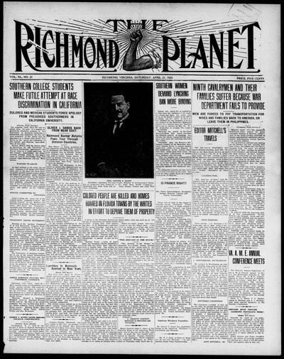 Richmond Planet, Apr 21, 1923