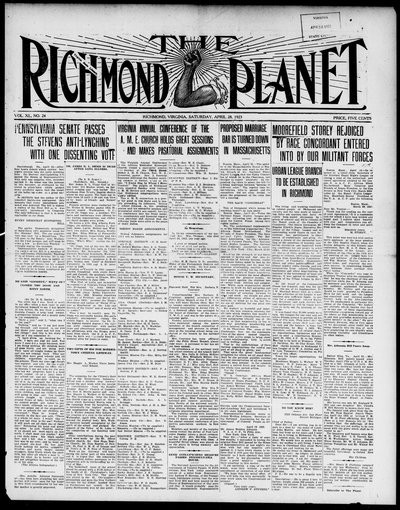 Richmond Planet, Apr 28, 1923