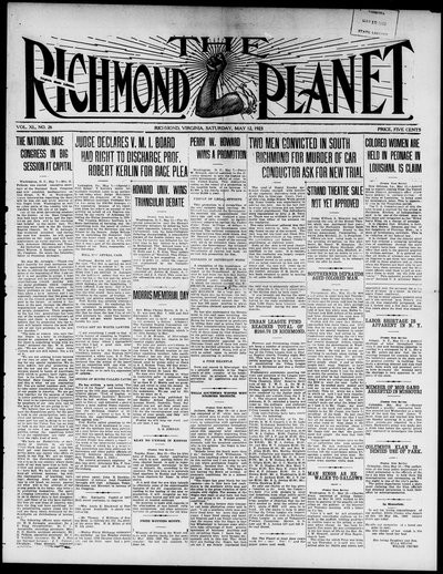 Richmond Planet, May 12, 1923