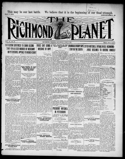 Richmond Planet, Jun 9, 1923