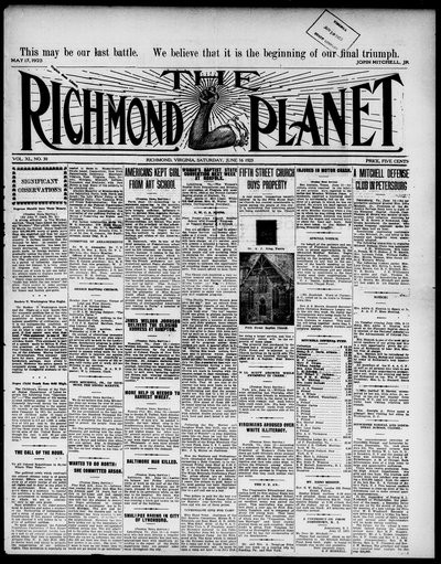 Richmond Planet, Jun 16, 1923
