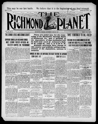 Richmond Planet, Jun 30, 1923
