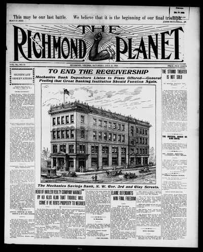 Richmond Planet, Jul 21, 1923