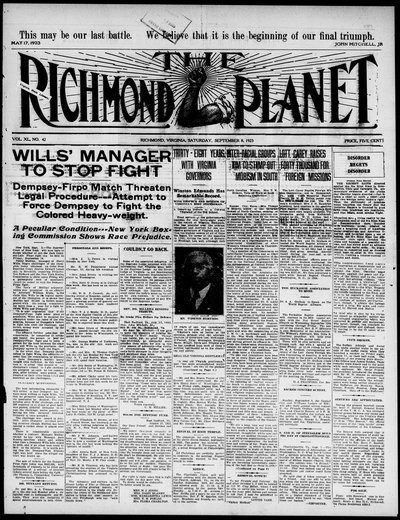 Richmond Planet, Sep 8, 1923