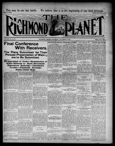 Richmond Planet, Nov 17, 1923