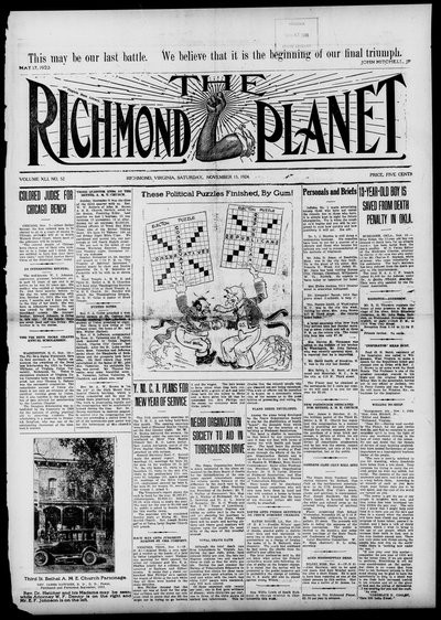 Richmond Planet, Nov 15, 1924