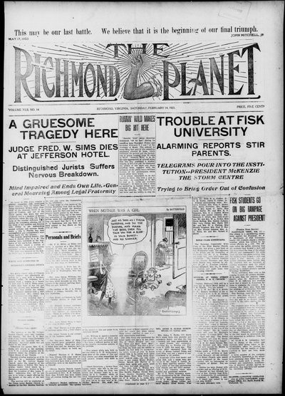 Richmond Planet, Feb 14, 1925