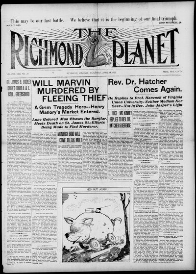 Richmond Planet, Apr 18, 1925