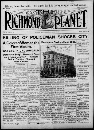 Richmond Planet, Aug 15, 1925