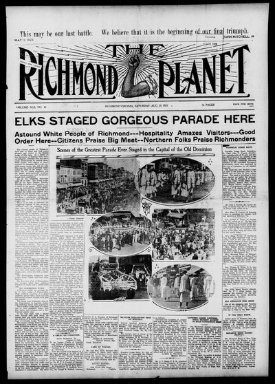 Richmond Planet, Aug 29, 1925