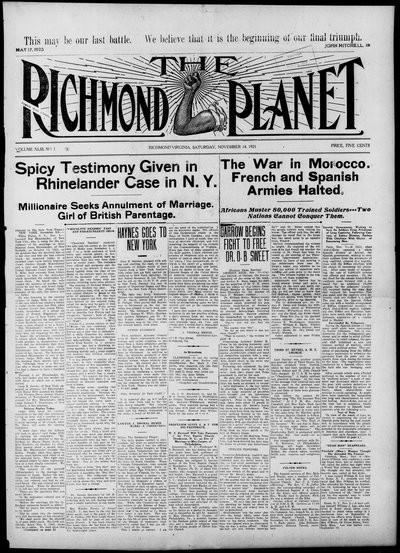Richmond Planet, Nov 14, 1925