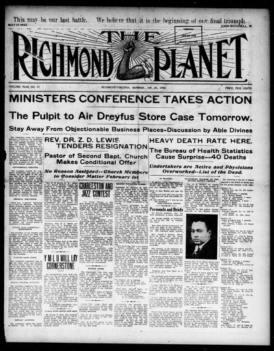 Richmond Planet, Jan 23, 1926