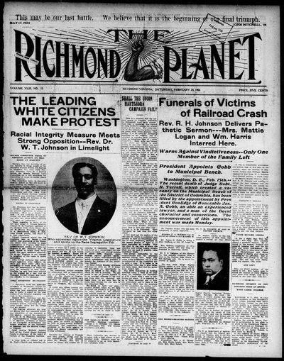 Richmond Planet, Feb 20, 1926
