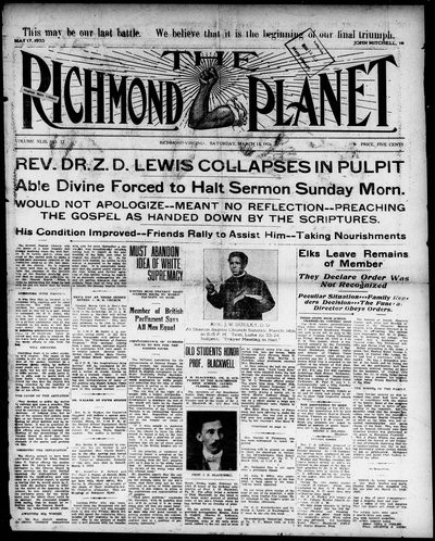 Richmond Planet, Mar 13, 1926