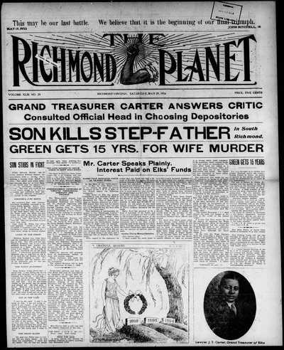 Richmond Planet, May 29, 1926