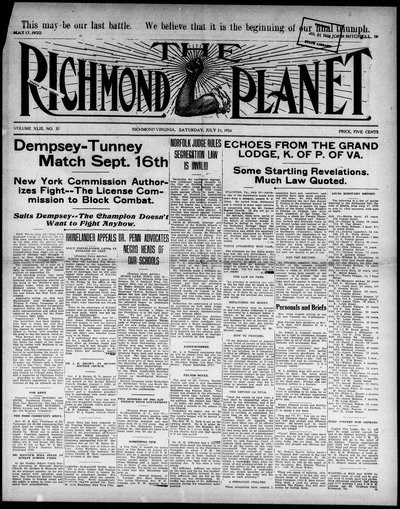 Richmond Planet, Jul 31, 1926