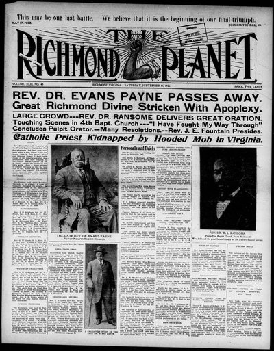 Richmond Planet, Sep 11, 1926