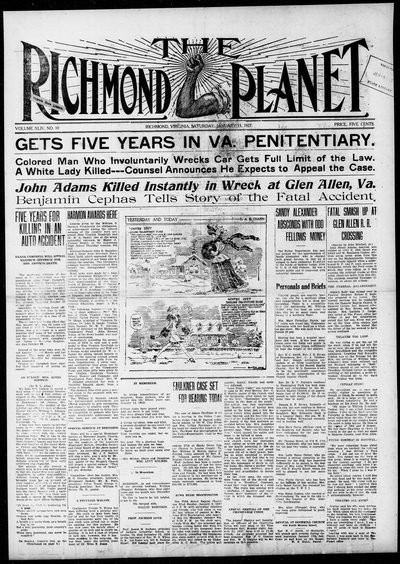 Richmond Planet, Jan 15, 1927