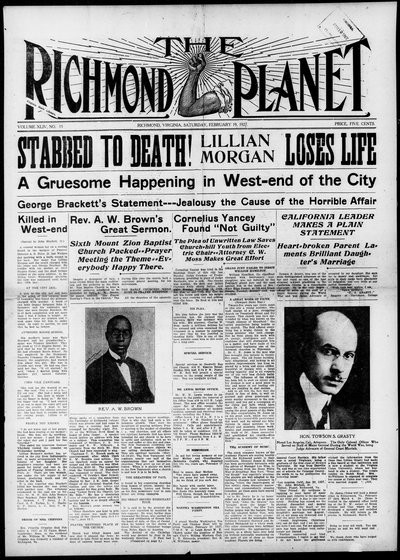 Richmond Planet, Feb 19, 1927