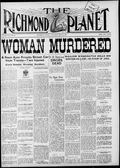 Richmond Planet, May 21, 1927