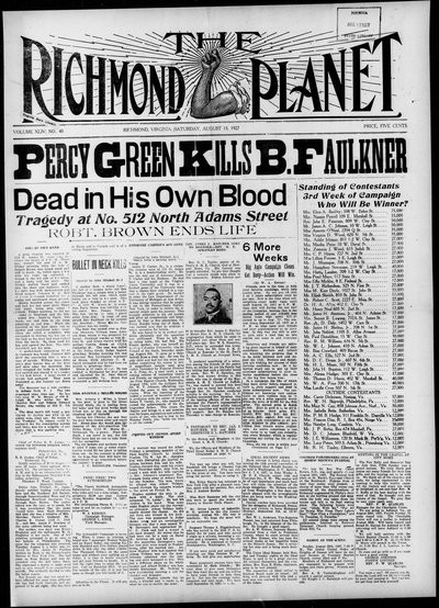 Richmond Planet, Aug 13, 1927