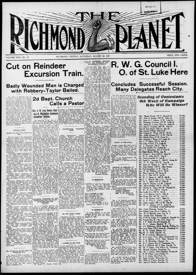 Richmond Planet, Aug 20, 1927