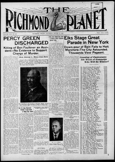 Richmond Planet, Aug 27, 1927