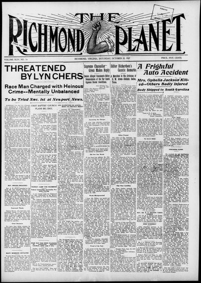 Richmond Planet, Oct 22, 1927