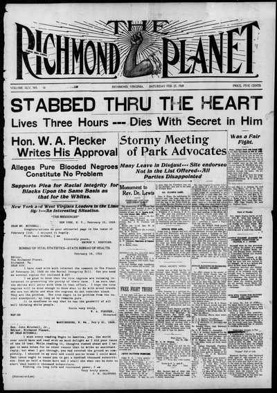 Richmond Planet, Feb 25, 1928