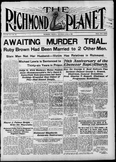 Richmond Planet, Jun 16, 1928